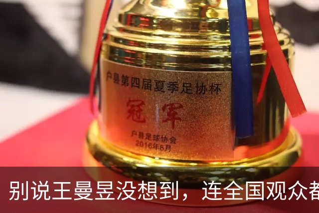 别说王曼昱没想到，连全国观众都没想到，体坛居然还有这样的人物